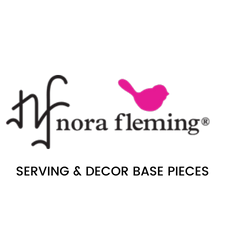 nora fleming brand serving and decor base pieces