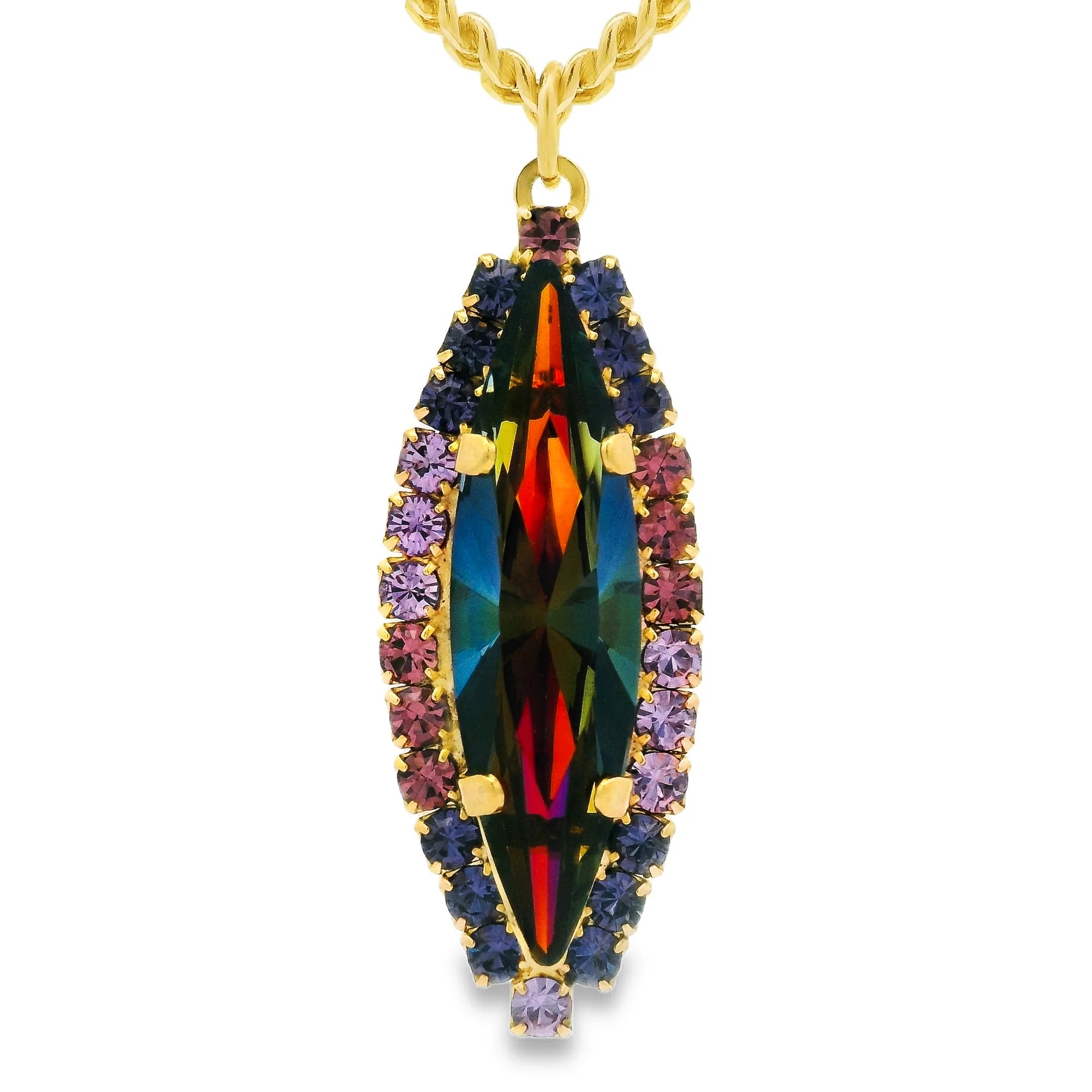 Tova Alyssa Necklace in Dark Indigo at ooh la la! in Grapevine TX 76051