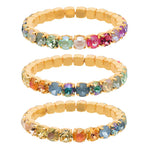 TOVA Oakland Stretch Bracelet - Fairy Dust Mix size Medium at ooh la la! in Grapevine TX 76051