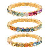 TOVA Oakland Stretch Bracelet - Fairy Dust Mix size Medium at ooh la la! in Grapevine TX 76051