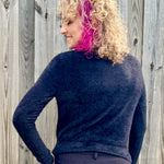 Molly Bracken Pearl Button Cardigan in black at ooh la la! in Grapevine TX 76051