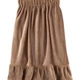 Plush Solid Spa Wrap - Mocha