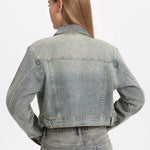 Bayeas Rhinestone Denim Jacket in newedge at ooh la la! in Grapevine TX 76051