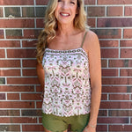 PJ Salvage Rib Knit Lounge Shorts in Heather Dark Olive at ooh la la! in Grapevine TX 76051