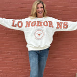 Texas Longhorns Lantern Sleeve Sweatshirt at ooh la la! in Grapevine TX 76051