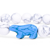 The Fahlo Venture Bracelet - Polar Bear in arctic white at ooh la la! in Grapevine TX 76051