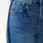 Mid Rise Wide Leg Jean with Dark Seam Detail at ooh la la! in Grapevine TX 76051