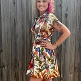 Autumn Escape Shirt Dress