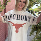 Texas Longhorns Southern Split Oversized Tee at ooh la la! in Grapevine TX 76051