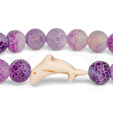 The Odyssey Bracelet - Dolphin in coral reef violet at ooh la la! in Grapevine TX 76051