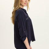 Knapp Button-Up Blouse