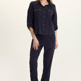 Knapp Button-Up Blouse