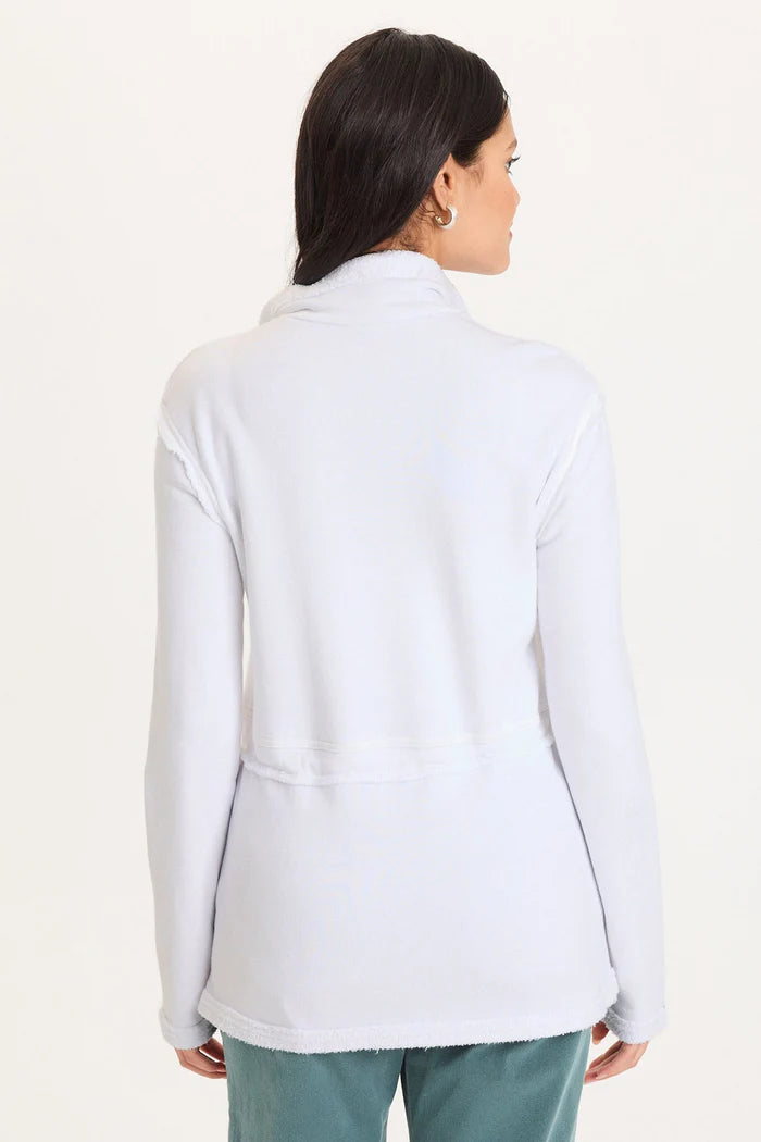 XCVI Lemont Jacket in white at ooh la la! in Grapevine TX 76051