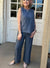 Linen Loose Pant in Blue Jean at ooh la la! in Grapevine TX 76051