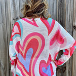 Hearts In Hearts Batwing Sweater at ooh la la! in Grapevine TX 76051