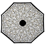 Art Print Travel Umbrella - Compact, One-Touch Open & Close