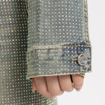 Bayeas Rhinestone Denim Jacket in newedge at ooh la la! in Grapevine TX 76051