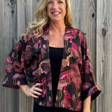 Fall Poppy Short Kimono at ooh la la! in Grapevine TX 76051