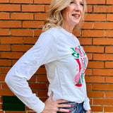 Jolly Vibes Only Long Sleeve Tee