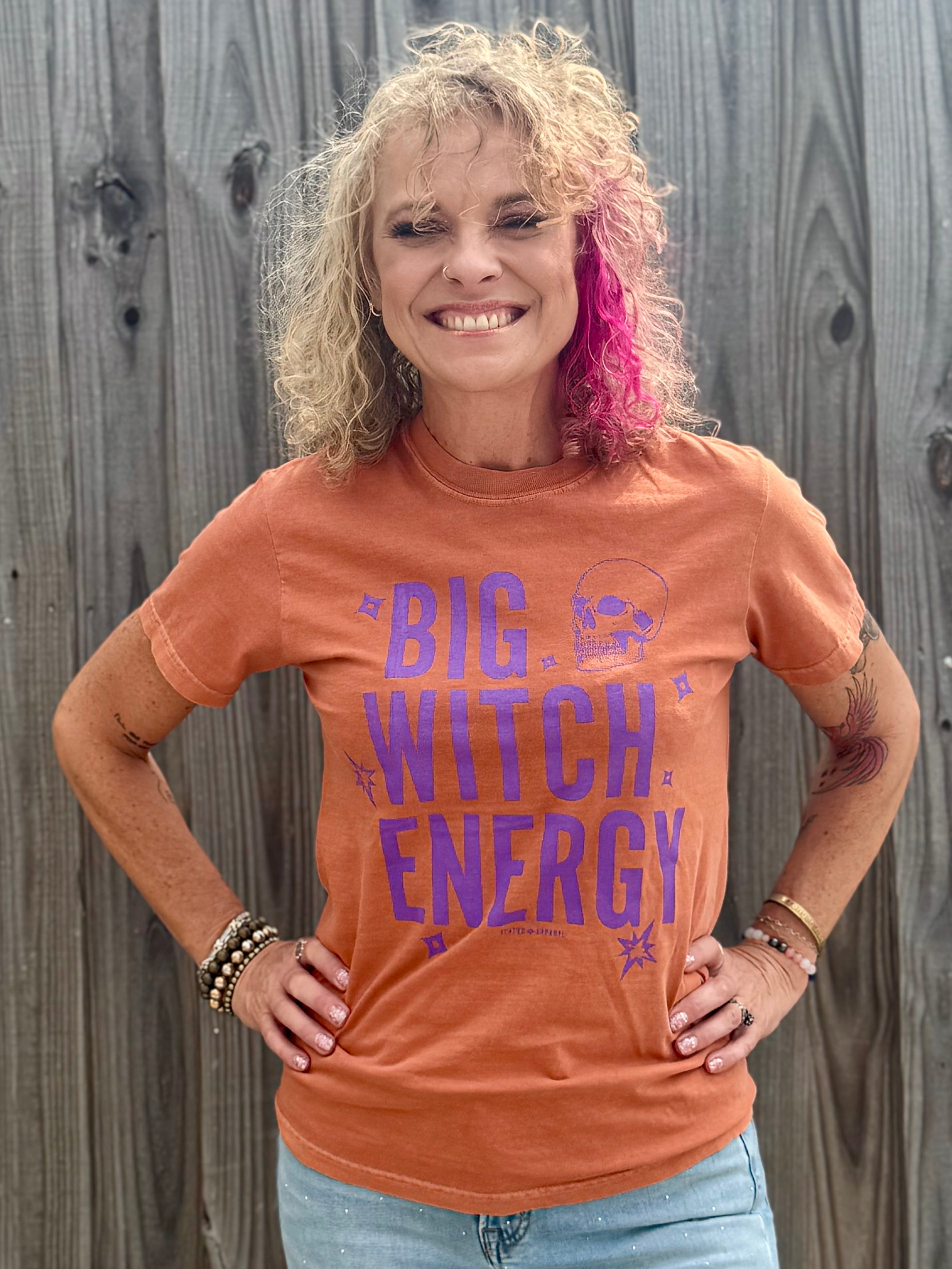Big Witch Energy Tee at ooh la la! in Grapevine TX 76051