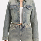 Bayeas Rhinestone Denim Jacket in newedge at ooh la la! in Grapevine TX 76051