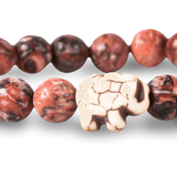 The Fahlo Expedition Bracelet - Elephant in sahara stone at ooh la la! in Grapevine TX 76051