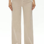 New York Mid Rise Wide Leg Jeans in Voida Tan at ooh la la! in Grapevine TX 76051