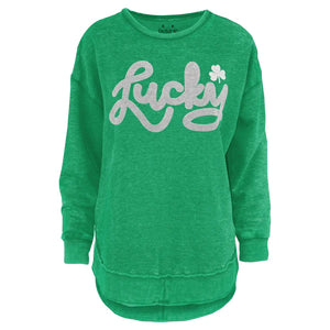 Lucky Chenille Puff Sweatshirt at ooh la la! in Grapevine TX 76051 