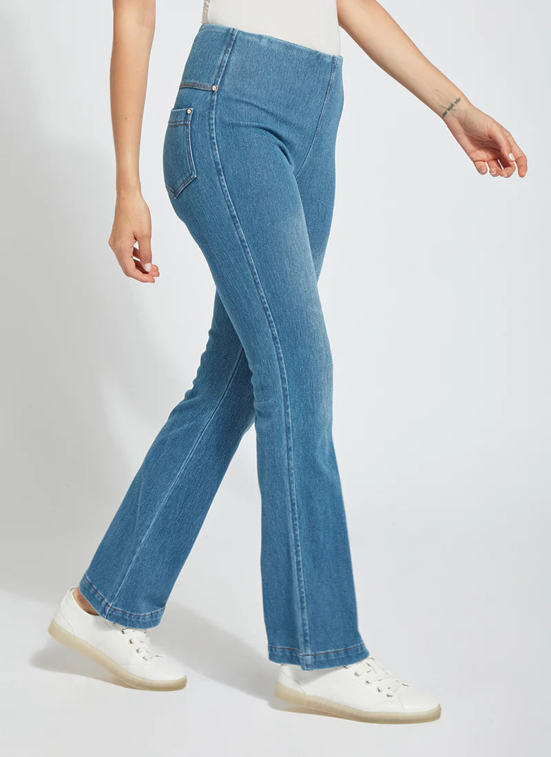 Lysse Baby Bootcut Denim in mid wash at ooh la la! in Grapevine TX 76051
