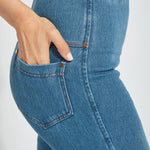 Lysse Baby Bootcut Denim in mid wash at ooh la la! in Grapevine TX 76051