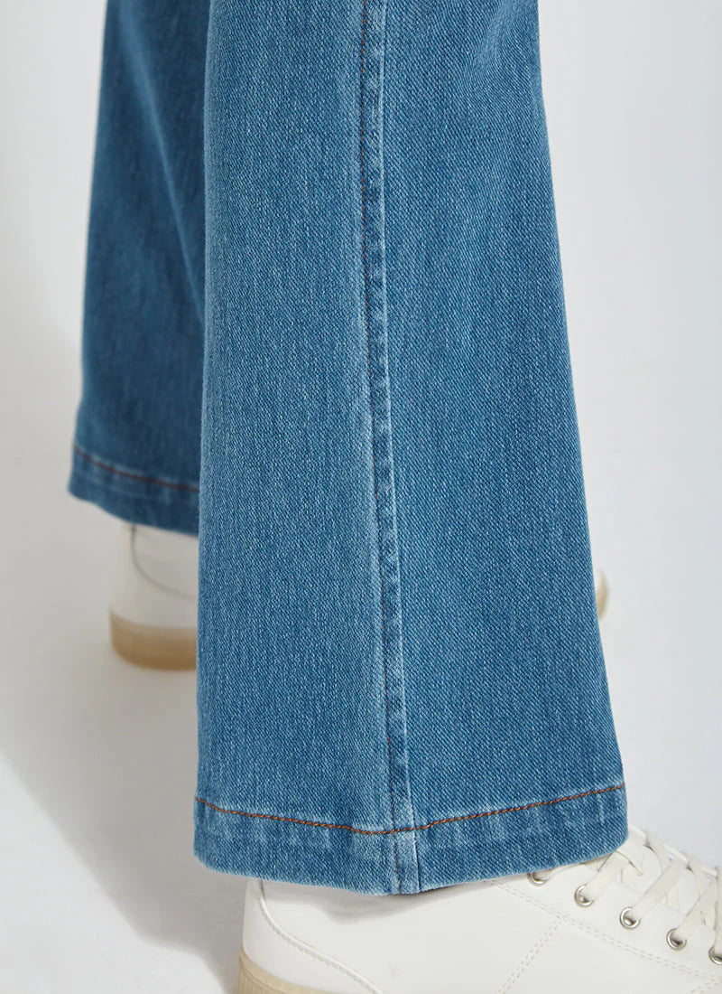 Lysse Baby Bootcut Denim in mid wash at ooh la la! in Grapevine TX 76051