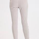 XCVI Cord Penny Legging in Whitecap Pigment shown from back on model