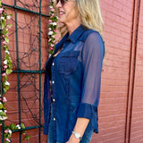 Mesh & Twill Light Jacket