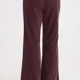 XCVI Hadrian Pant in Belge - deep eggplant brown at ooh la la! in Grapevine TX 76051