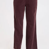 XCVI Hadrian Pant in Belge - deep eggplant brown at ooh la la! in Grapevine TX 76051
