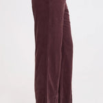 XCVI Hadrian Pant in Belge - deep eggplant brown at ooh la la! in Grapevine TX 76051