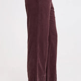XCVI Hadrian Pant in Belge - deep eggplant brown at ooh la la! in Grapevine TX 76051