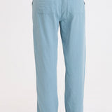 XCVI Robbie Basket-Weave Pant in Thunderclap Pigment teal with large cargo pockets at ooh la la! in Grapevine TX 76051