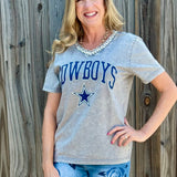 Dallas Cowboys Iconic Edge Relaxed Fit Tee at ooh la la! in Grapevine TX 76051