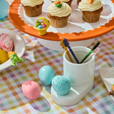 Nora Fleming Mini: eggstra-ordinary (robin's egg) at ooh la la! in Grapevine TX 76051