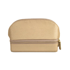 Travel Cosmetic & Jewelry Case in gold at ooh la la! in Grapevine TX 76051