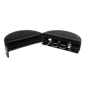 Travel Circular Manicure Set in black at ooh la la! in Grapevine TX 76051