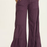 Terraced Wide Leg Pant