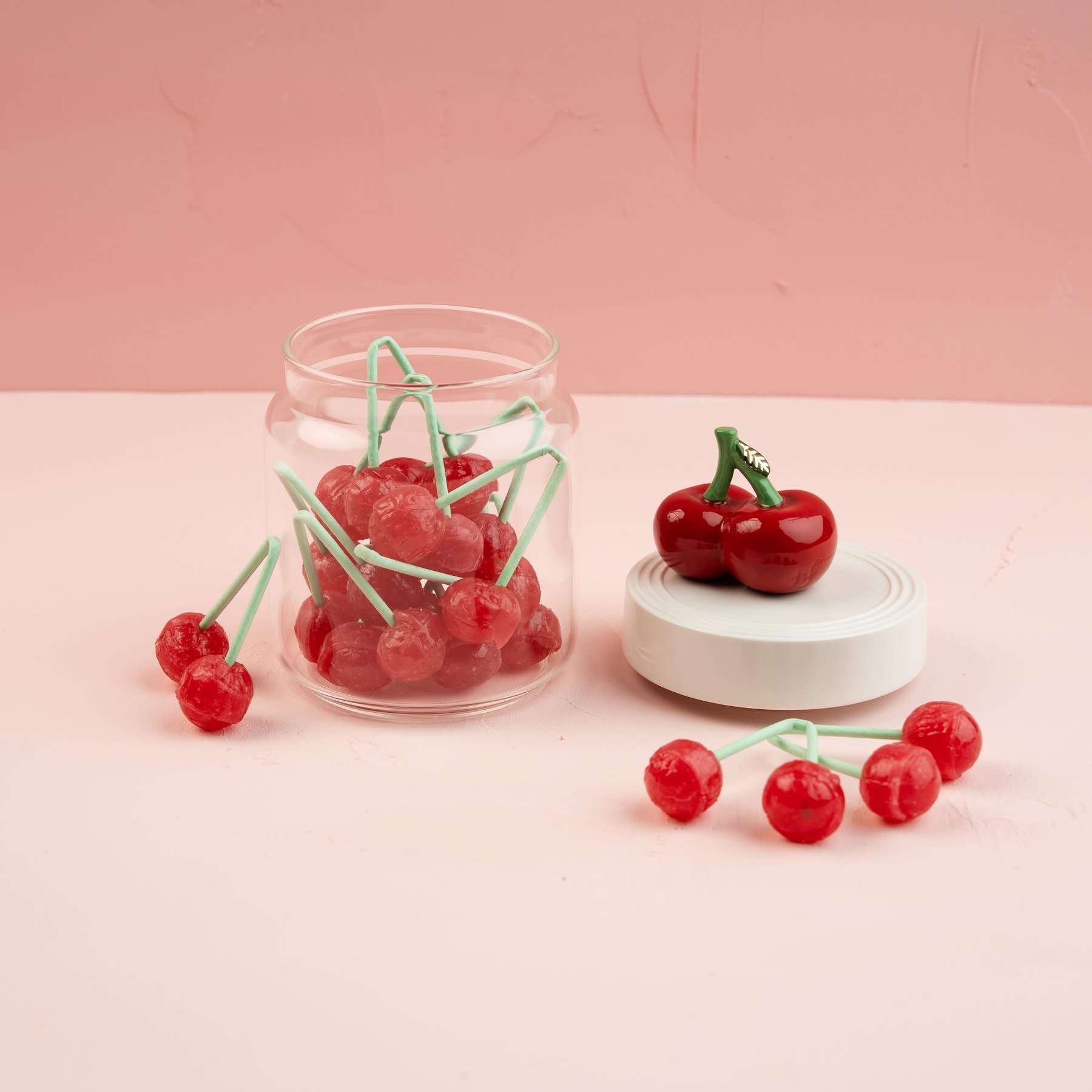Nora Fleming Mini: Cheery Cherries at ooh la la! in Grapevine TX 76051