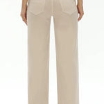 New York Mid Rise Wide Leg Jeans in Voida Tan at ooh la la! in Grapevine TX 76051