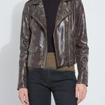 Lysse Amelia Moto Jacket in extra ordinary snake at ooh la la! in Grapevine TX 76051