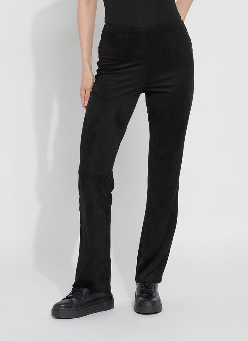 Jesse Vegan Suede Baby Boot by Lyssé in black at ooh la la! in Grapevine TX 76051