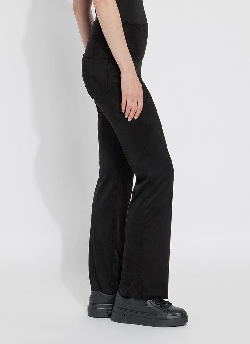 Jesse Vegan Suede Baby Boot by Lyssé in black at ooh la la! in Grapevine TX 76051