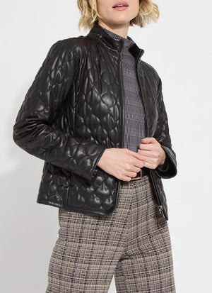 Lysse Brooklyn Quilted Vegan Leather Jacket at ooh la la! in Grapevine TX 76051