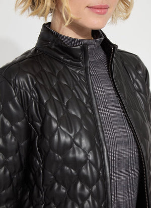 Lysse Brooklyn Quilted Vegan Leather Jacket at ooh la la! in Grapevine TX 76051